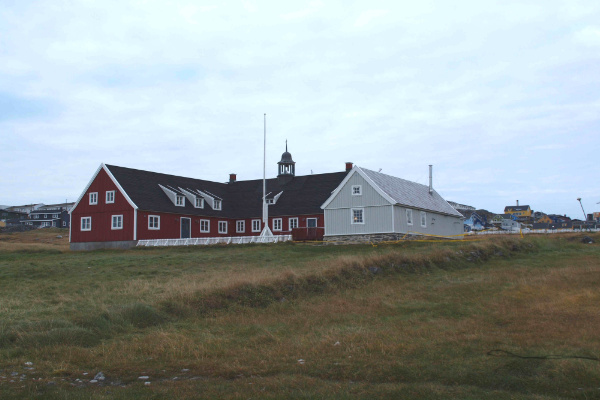 Die alte Herrnhuter Kirche in Nuuk