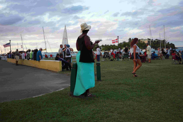 Jazz am Abend in Christiansted auf St. Croix